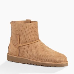 Classic Unlined Mini Perf Ugg Boots